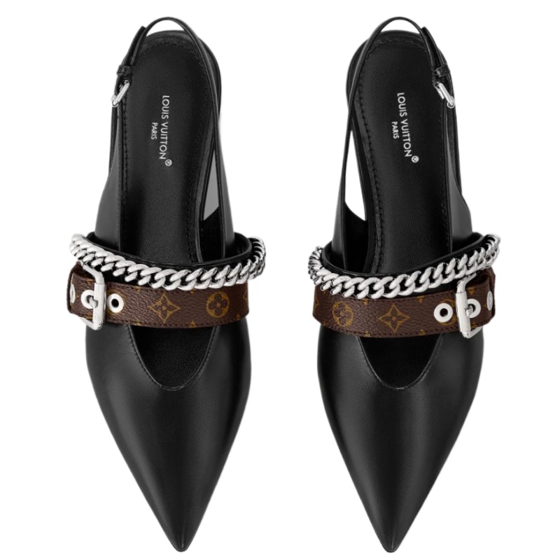 Louis Vuitton LV Vibe Slingback Flat Ballerina - Image 5